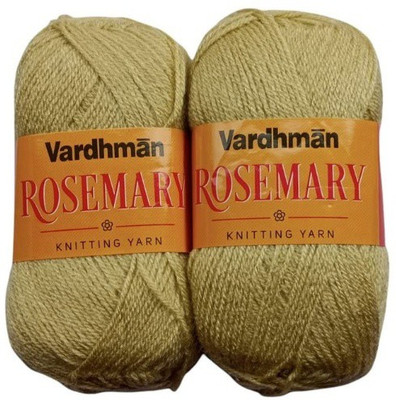 JEFFY Vardhman Rosemary Wool Hand Knitting/Art Craft Soft Yarn, Shade no-36, 200 Gram