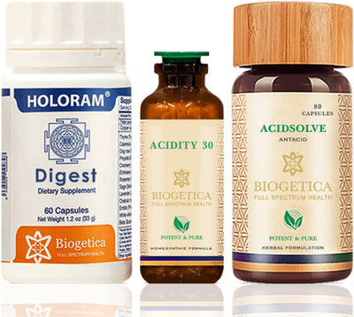 biogetica Freedom Digestive Support Kit With Silybummarianum Seeds And Grd 30 Formula Kit(60 Capsules)