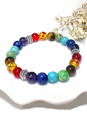 YELLOW CHIMES Stone Bracelet