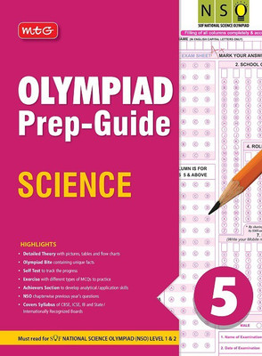 Olympiad Prep-Guide Science Class - 5, NSO Chapterwise Previous Year's Question Paper For 2022-23 Exam(Paperback, MTG Editorial Board)