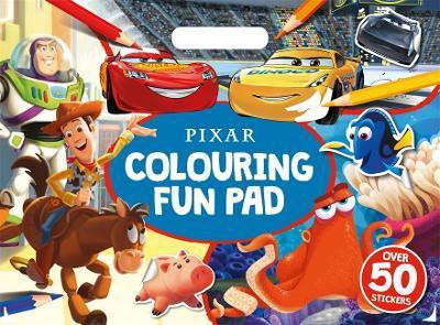 Disney Pixar Colouring Fun Pad(English, Paperback, Walt Disney)