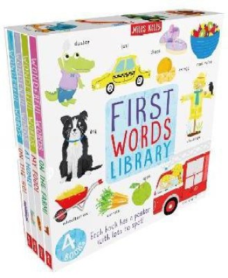 First Words Library Slipcases(English, Hardcover, Kelly Miles)