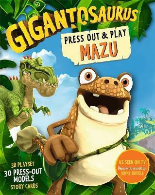 Gigantosaurus - Press Out and Play MAZU(English, Novelty book, Cyber Group Studios)