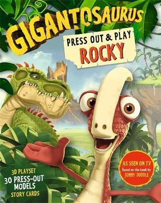 Gigantosaurus - Press Out and Play ROCKY(English, Novelty book, Cyber Group Studios)