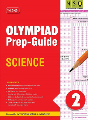 Olympiad Prep-Guide Science Class - 2, NSO Chapterwise Previous Year's Question Paper For 2022-23 Exam(Paperback, MTG Editorial Board)