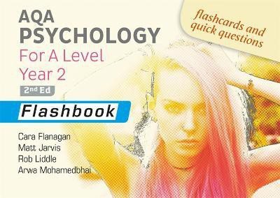 AQA Psychology for A Level Year 2 Flashbook: 2nd Edition(English, Paperback, Flanagan Cara)