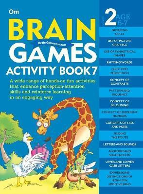 Brain Games for Kids : Brain Games Activity Book Level 2 : Book-7(English, Paperback, Om Books Editorial Team)