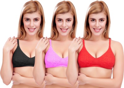 Selfcare New Summer Collection Women T-Shirt Lightly Padded Bra(Multicolor)