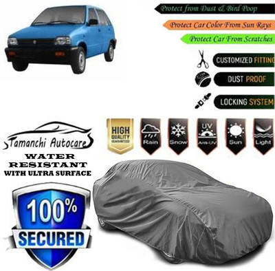 Tamanchi Autocare Car Cover For Maruti Suzuki 800 EX(Grey)