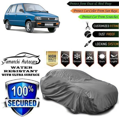 Tamanchi Autocare Car Cover For Maruti Suzuki 800 Std BSII(Grey)