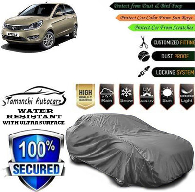 Tamanchi Autocare Car Cover For Tata Bolt(Grey)