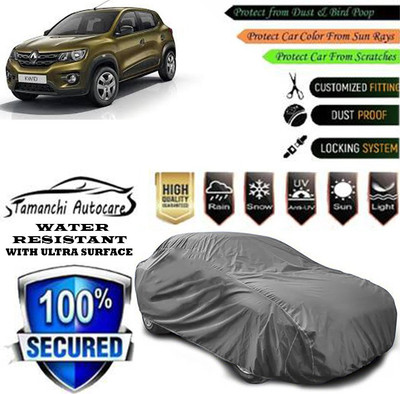 Tamanchi Autocare Car Cover For Renault Kwid 1.0 RXT Petrol(Grey)