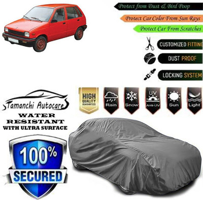 Tamanchi Autocare Car Cover For Maruti Suzuki 800 EX BSII(Grey)