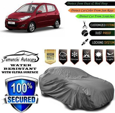 Tamanchi Autocare Car Cover For Hyundai i10 Sportz 1.1L(Grey)