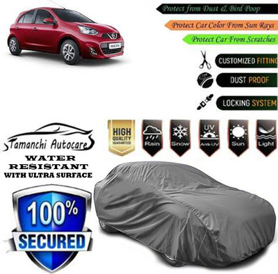 Tamanchi Autocare Car Cover For Nissan Micra XL CVT(Grey)