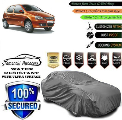 Tamanchi Autocare Car Cover For Tata Indica eV2 eLX(Grey)