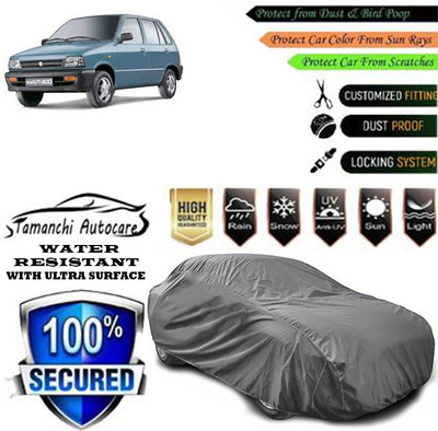 Tamanchi Autocare Car Cover For Maruti Suzuki 800 MPFI 4SPEED TI(Grey)