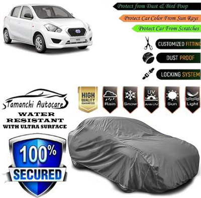 Tamanchi Autocare Car Cover For Datsun GO T(Grey)