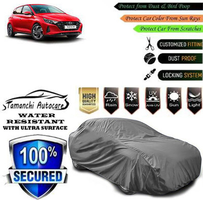 Tamanchi Autocare Car Cover For Hyundai i20 Magna(Grey)