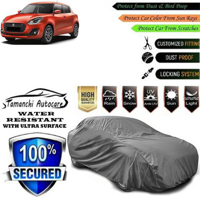 Tamanchi Autocare Car Cover For Maruti Suzuki Swift AMT ZDI Plus Diesel(Grey)