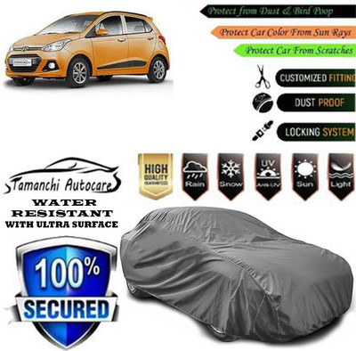 Tamanchi Autocare Car Cover For Hyundai Grand i10 Asta Option(Grey)