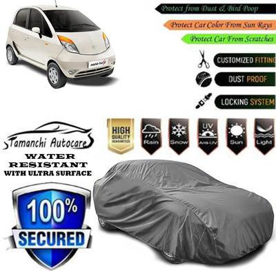 Tamanchi Autocare Car Cover For Tata Nano LX(Grey)