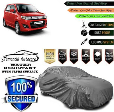 Tamanchi Autocare Car Cover For Maruti Suzuki Wagon R Stingray AMT VXI(Grey)