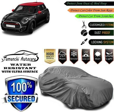 Tamanchi Autocare Car Cover For Mini Cooper 3 Door John Cooper Works Petrol(Grey)