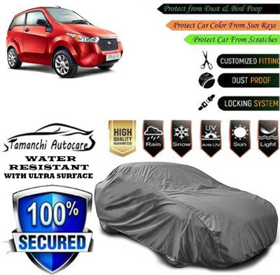 Tamanchi Autocare Car Cover For Mahindra Reva E2O T0(Grey)