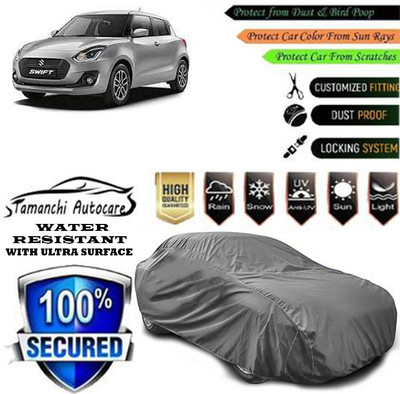 Tamanchi Autocare Car Cover For Maruti Suzuki Swift AMT ZDI Diesel(Grey)