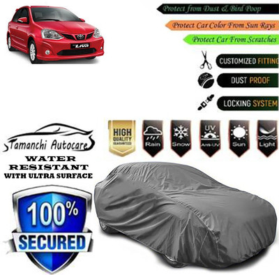 Tamanchi Autocare Car Cover For Toyota Etios Liva 1.4 VD Diesel(Grey)