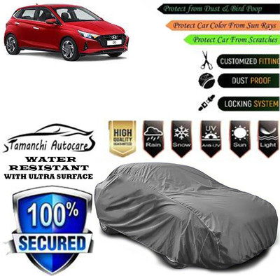 Tamanchi Autocare Car Cover For Hyundai i20 Magna(O)(Grey)
