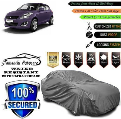 Tamanchi Autocare Car Cover For Maruti Suzuki Swift LDI Optional(Grey)