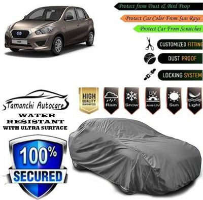 Tamanchi Autocare Car Cover For Datsun Datsun GO D Petrol(Grey)