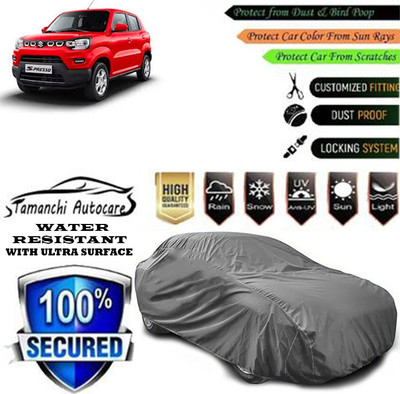 Tamanchi Autocare Car Cover For Maruti Suzuki S-Presso Lxi(Grey)