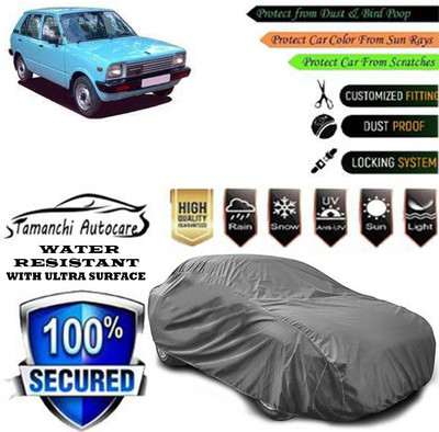 Tamanchi Autocare Car Cover For Maruti Suzuki 800 DX(Grey)