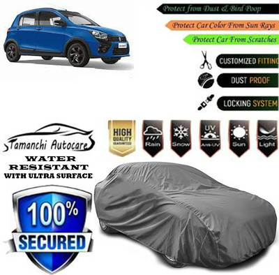 Tamanchi Autocare Car Cover For Maruti Suzuki Celerio X AMT ZXI Option Petrol(Grey)