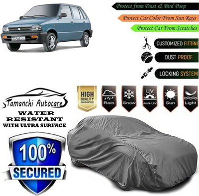 Tamanchi Autocare Car Cover For Maruti Suzuki 800 AC BSII(Grey)