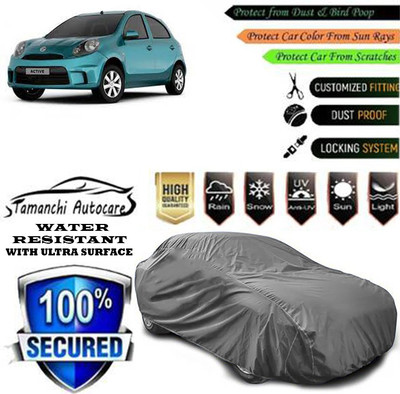 Tamanchi Autocare Car Cover For Nissan Micra Active(Grey)