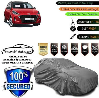 Tamanchi Autocare Car Cover For Hyundai Grand i10 Nios Asta CRDi Diesel(Grey)