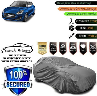 Tamanchi Autocare Car Cover For Maruti Suzuki Swift LXI Option SP Limited Edition(Grey)