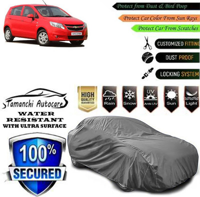 Tamanchi Autocare Car Cover For Chevrolet Sail Hatchback 1.3 TCDi LT ABS(Grey)