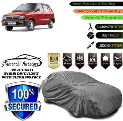 Tamanchi Autocare Car Cover For Maruti Suzuki 800 Std MPFi(Grey)