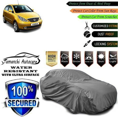 Tamanchi Autocare Car Cover For Tata Vista(Grey)