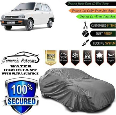 Tamanchi Autocare Car Cover For Maruti Suzuki 800 AC LPG(Grey)