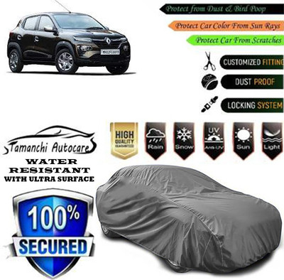 Tamanchi Autocare Car Cover For Renault Kwid(Grey)