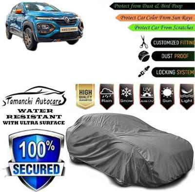 Tamanchi Autocare Car Cover For Renault Kwid Climber 1.0 MT(Grey)