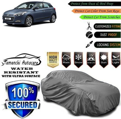 Tamanchi Autocare Car Cover For Hyundai i20 Sportz(Grey)
