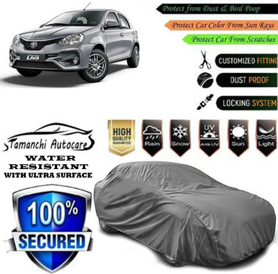 Tamanchi Autocare Car Cover For Toyota Etios Liva 1.2 VX Dual Tone Petrol(Grey)