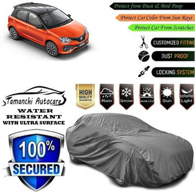 Tamanchi Autocare Car Cover For Toyota Etios Liva 1.2 VX Petrol(Grey)